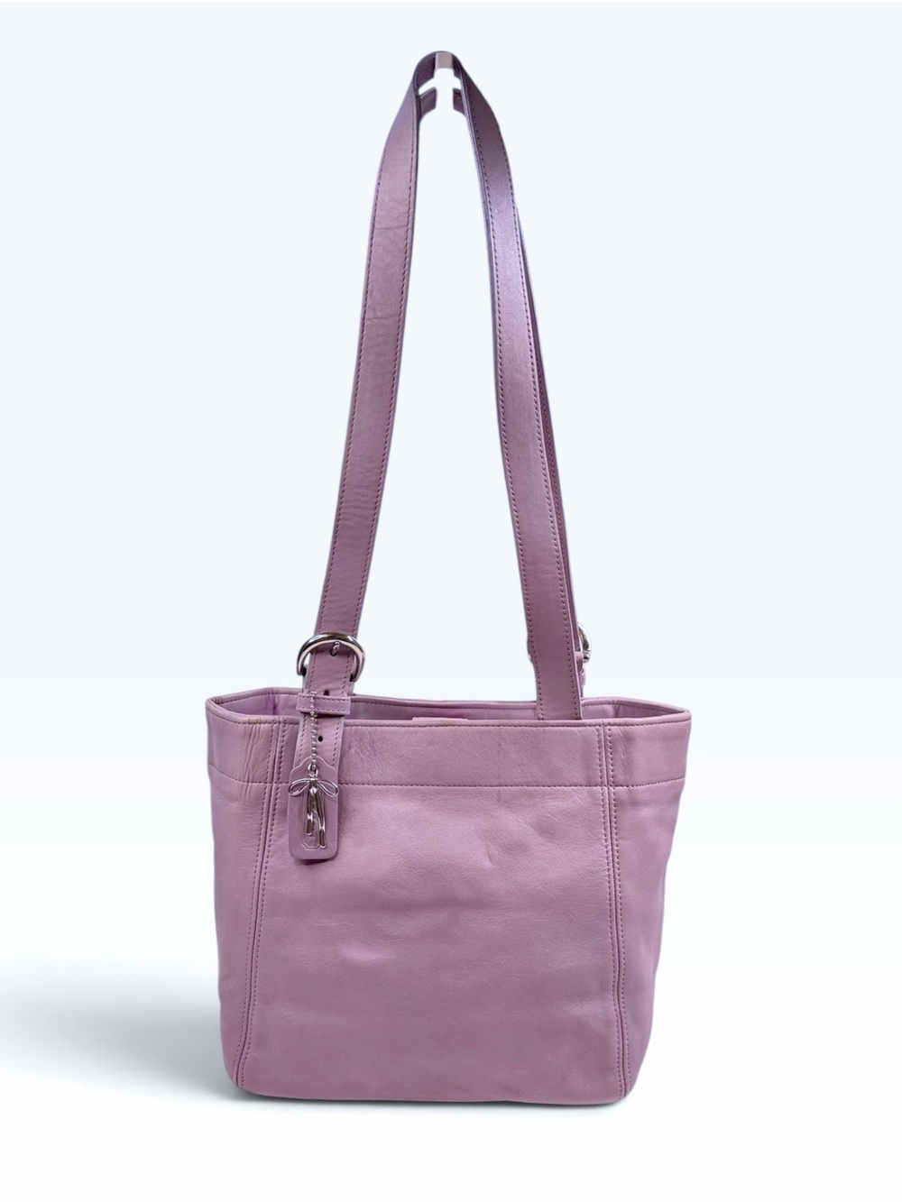 🦄 Vintage Coach Waverly Soho Buckle Bag 4157 — Lavender/Lilac/Purple - Picture 5 of 12